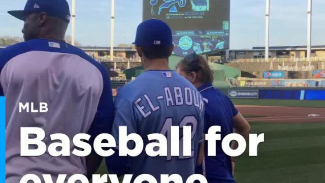 Kansas City Royals signed the first pro baseball player with autism