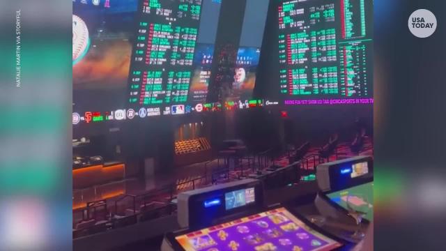 Multiple casinos, sportsbooks see damage after flooding on the Las Vegas Strip
