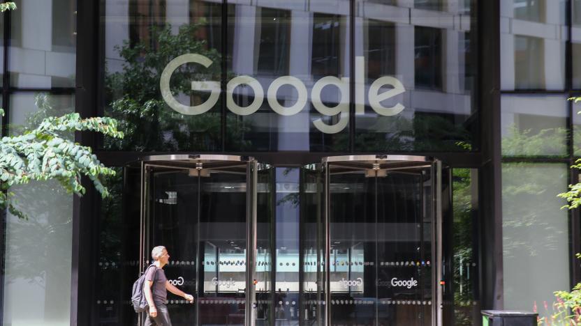 LONDON, UNITED KINGDOM - 2019/08/03: Google office in London, UK. (Photo by Dinendra Haria/SOPA Images/LightRocket via Getty Images)