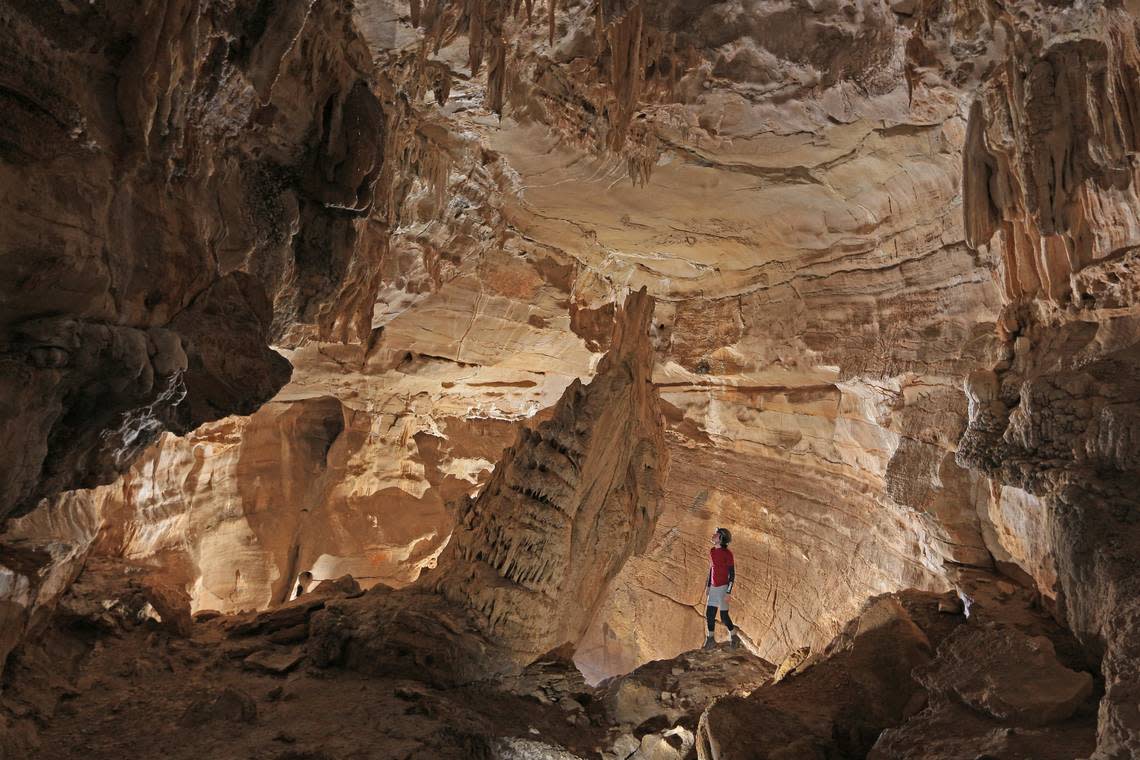 Ancient art uncovered in dark, dangerous zones of southeastern US caves. Take a look