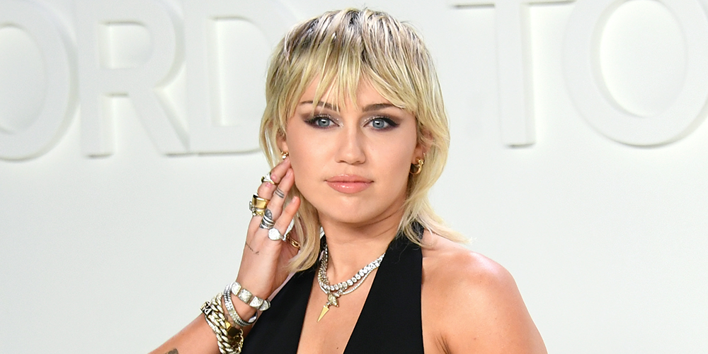 Miley Cyrus just shared the first look of her fierce Super Bowl outfit