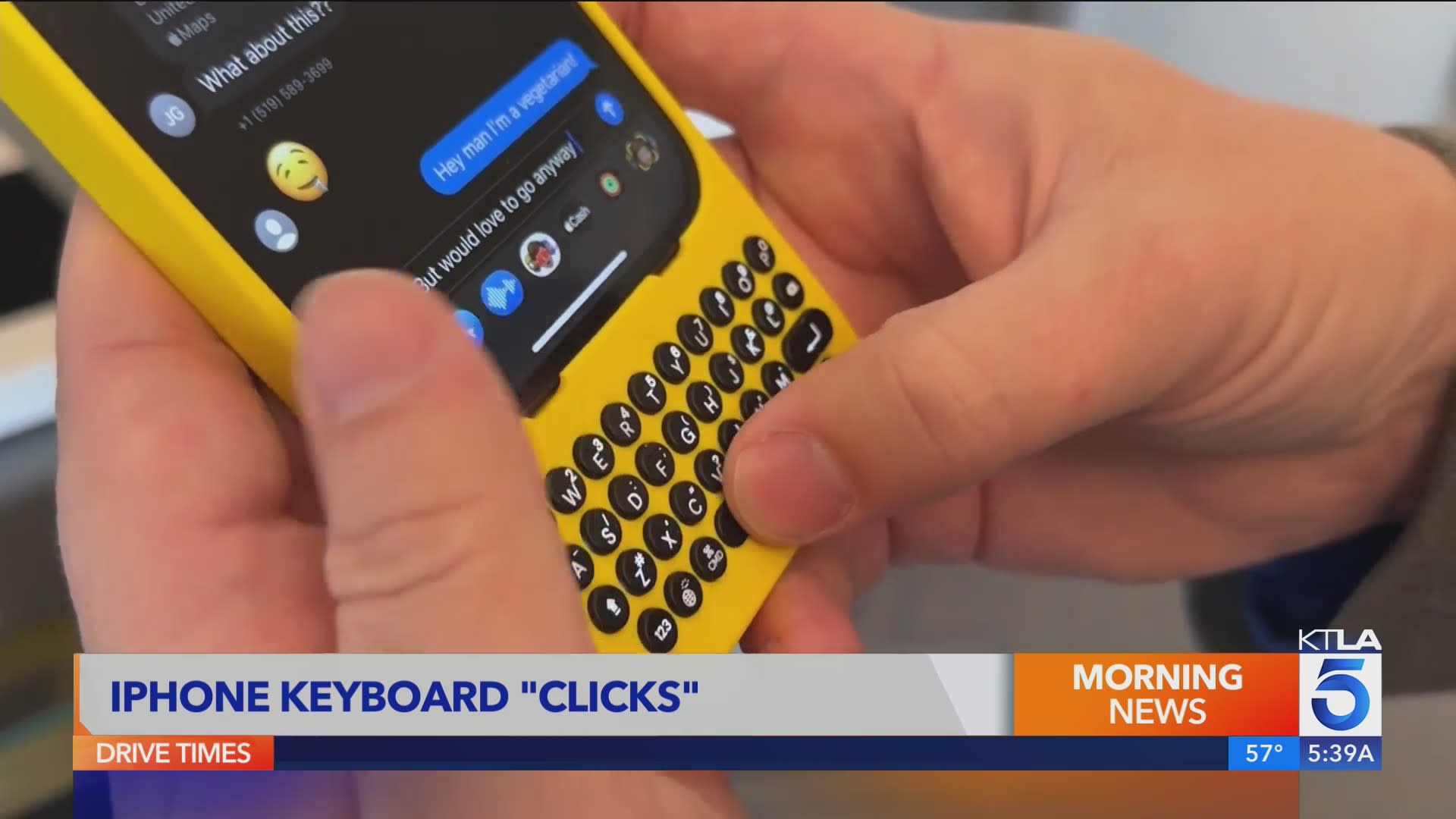 Clicks puts a physical keyboard on the iPhone