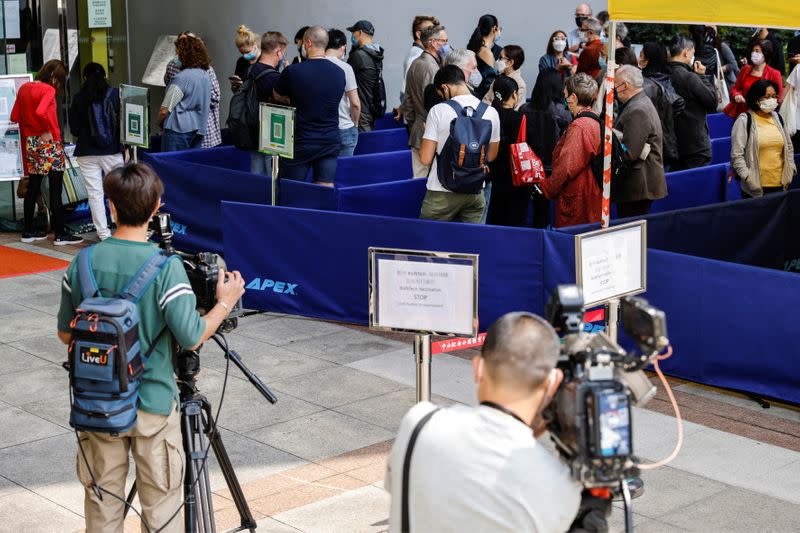 Hong Kong says initial study of BioNTech vaccines shows ‘obvious systemic factors’