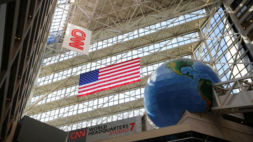 The CNN Headquarters is pictured in Atlanta, Georgia, U.S., October 29, 2018.  REUTERS/Chris Aluka Berry