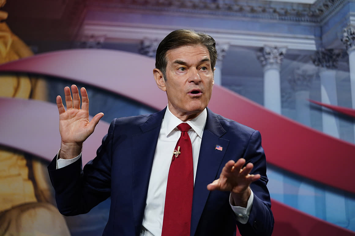 Dr. Oz: ‘We cannot move on’ from the 2020 election