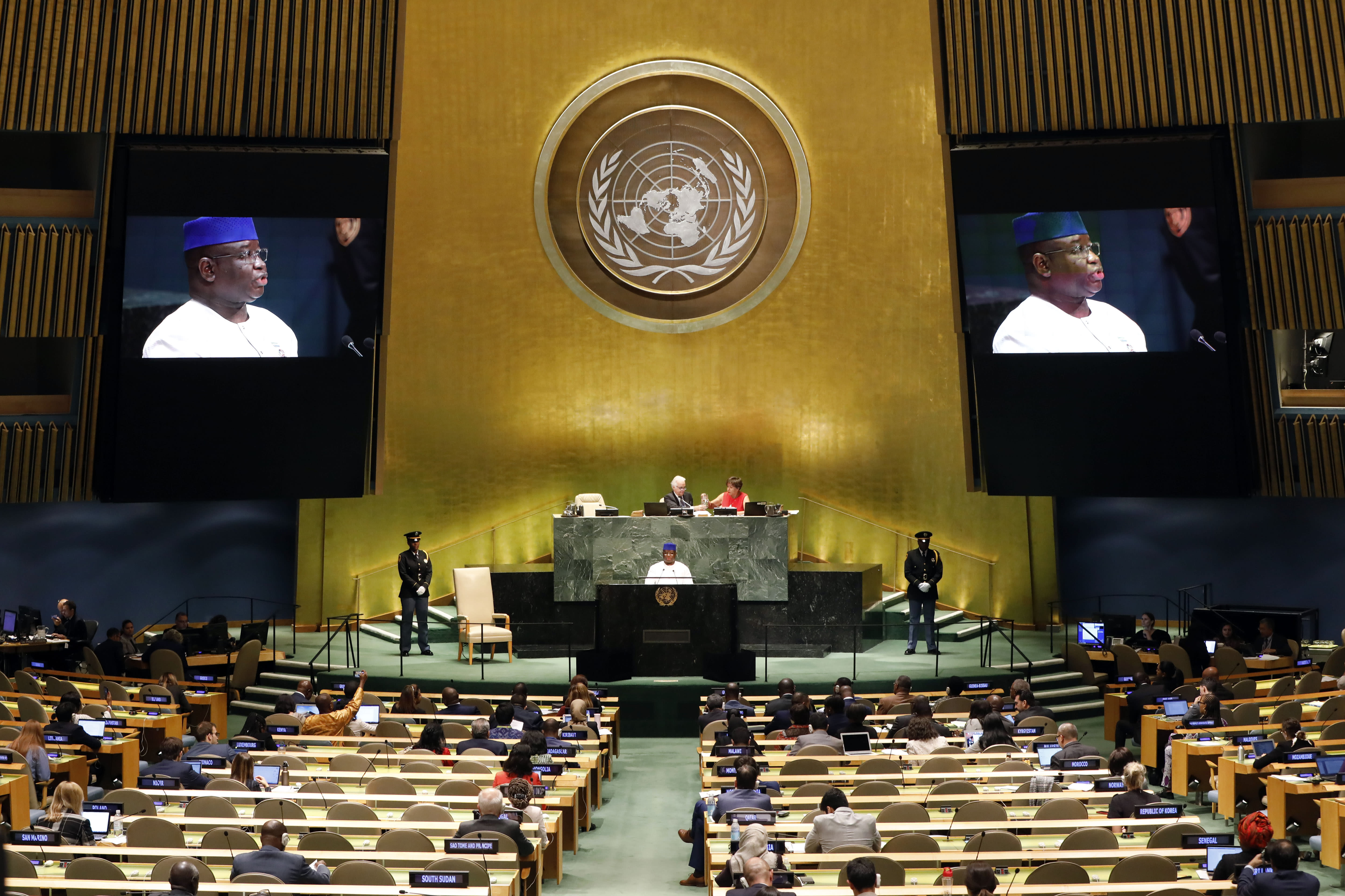 Sierra Leone leader Add Africa to UN Security Council now