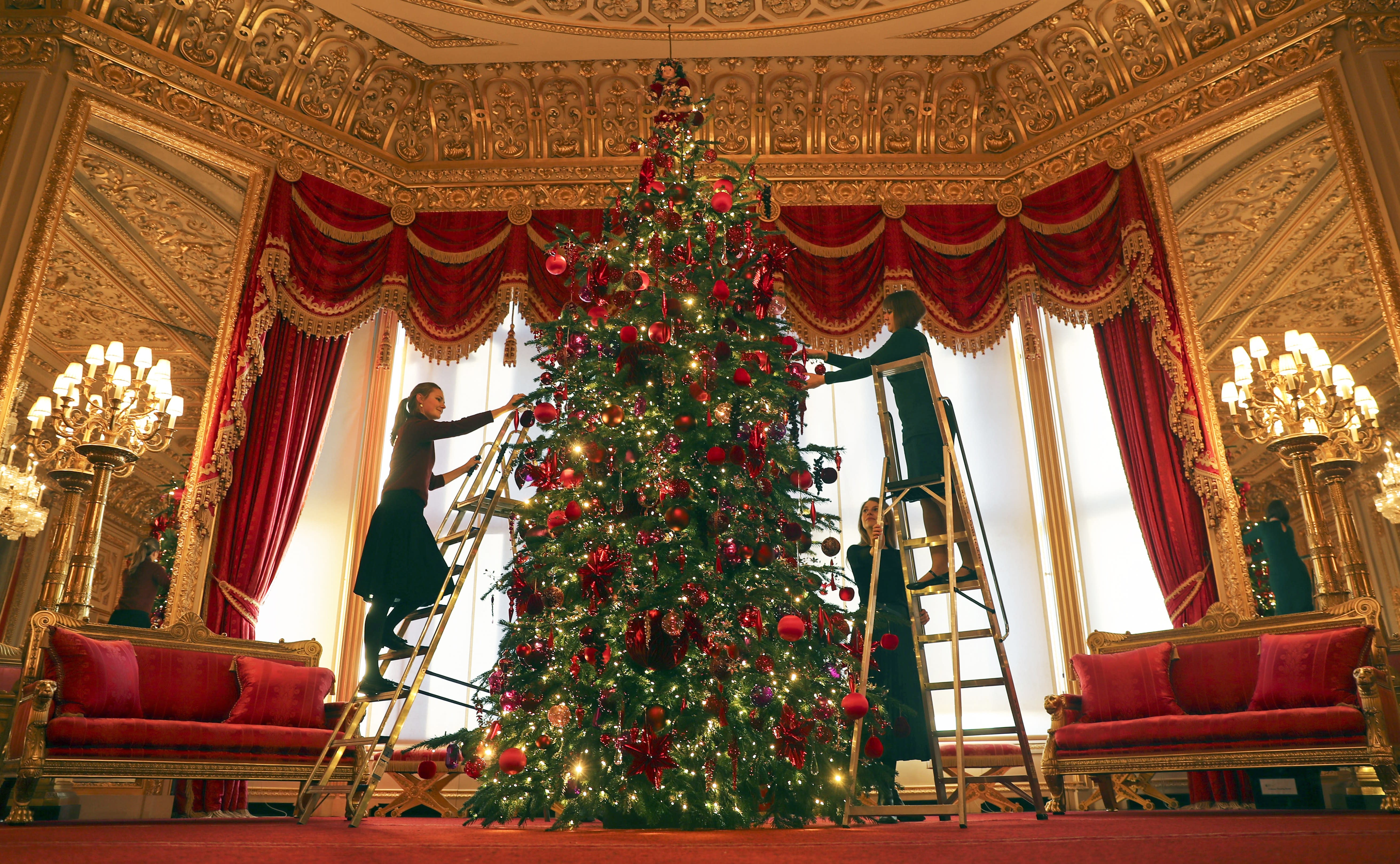 The Royals Are Ready for Christmas—See the Stunning Decorations at