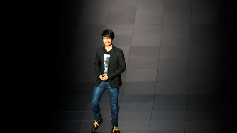 Japanese video game designer, Hideo Kojima of Kojima Productions Co., Ltd. is introduced by the Sony Corporation during their PlayStation 4 E3 2016 event in Los Angeles, California, U.S. June 13, 2016. REUTERS/Mike Blake 