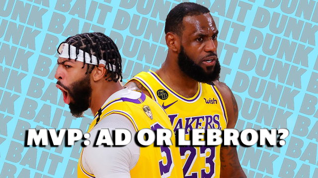 Will LeBron fans be mad if AD wins NBA Finals MVP? | Dunk Bait