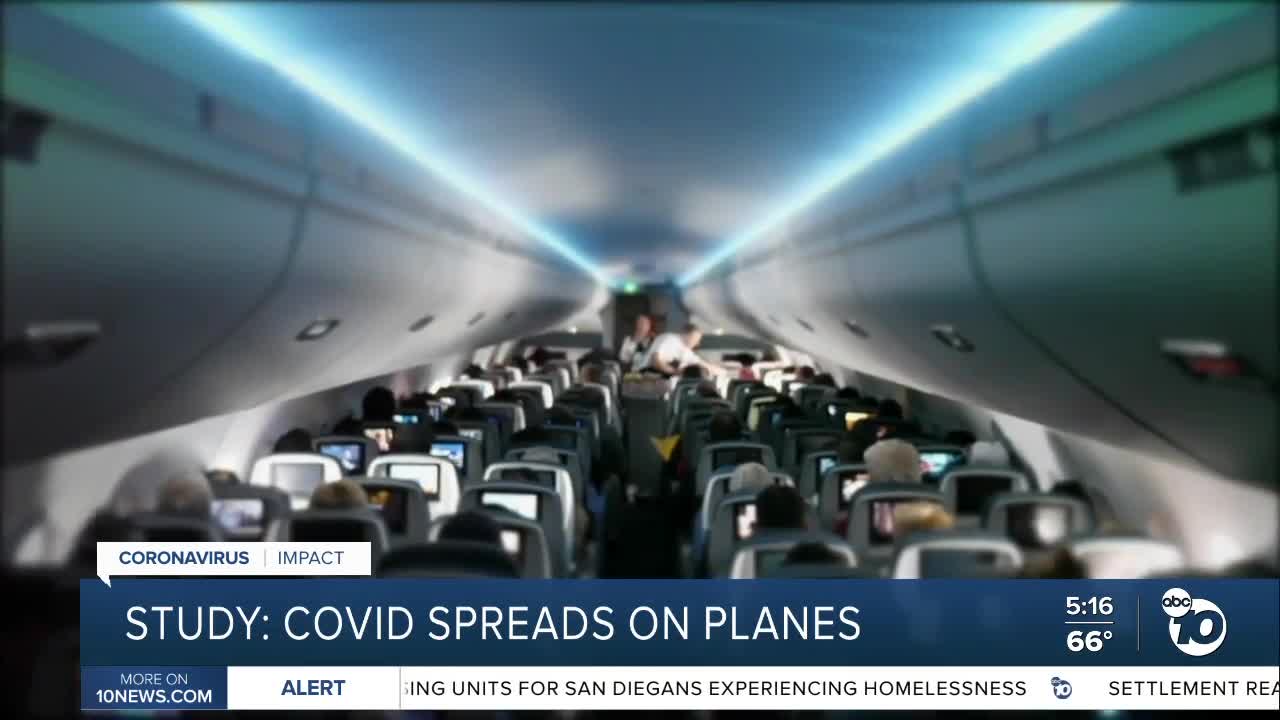 Studies show how COVID19 spreads on airplanes [Video]