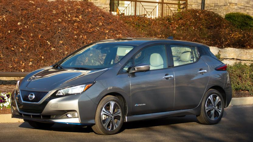 Nissan's Leaf S is now the cheapest EV in the US at $27,400