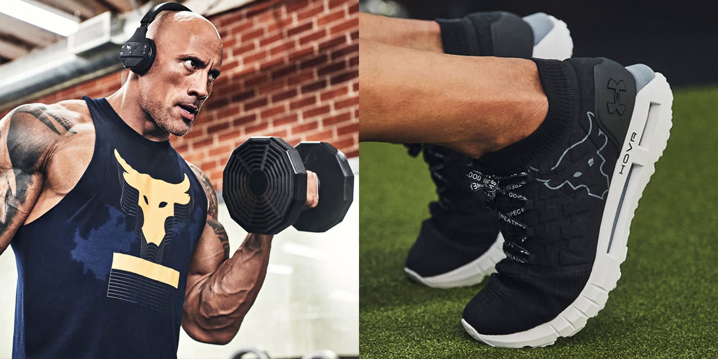 the rock gear under armour