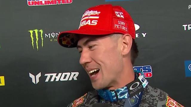 Brown 'speechless' after overall win in Las Vegas