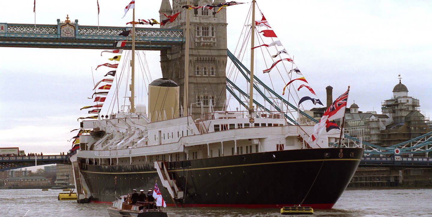 royal yacht britannia john major