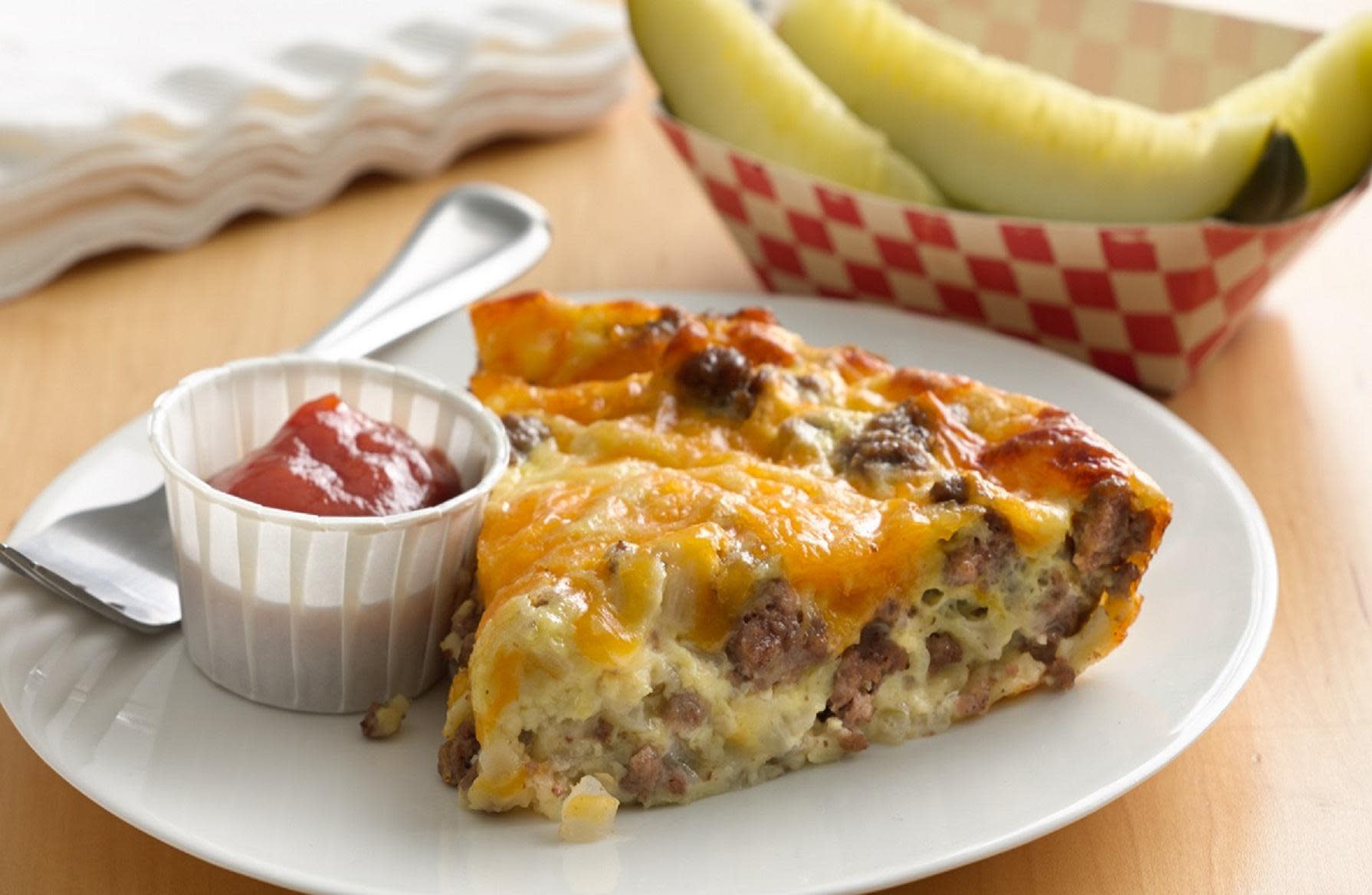 This easy cheeseburger pie recipe reinvents a classic