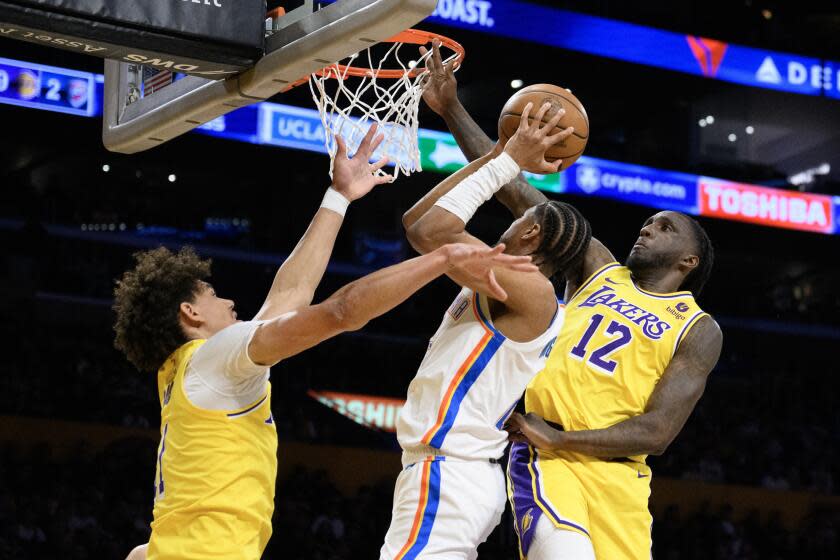 Lakers continue their dominance over the West-leading Thunder