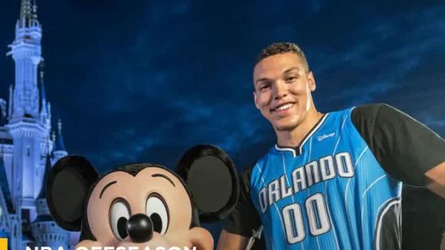 The Orlando Magic will wear Disney ads on their jerseys next season