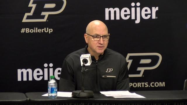 Purdue volleyball coach Dave Shondell on Ohio State, Penn State