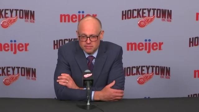 Jeff Blashill: Why it matters that Detroit Red Wings 'care about each other'