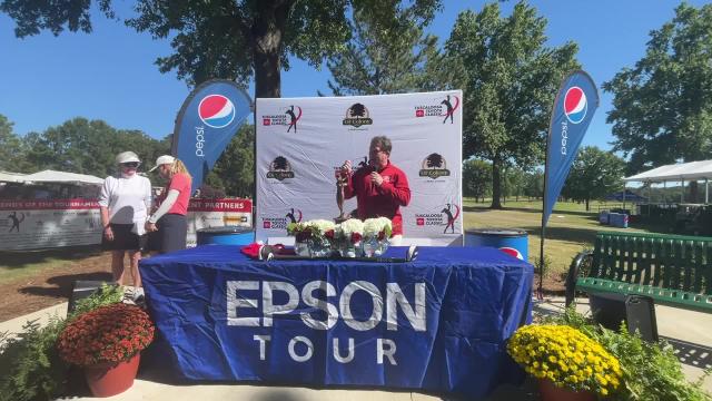 Celine Borge wins the inaugural LPGA Epson Tour Tuscaloosa Toyota Classic