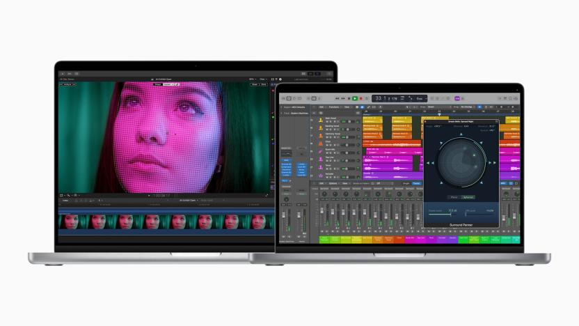 Apple Final Cut Pro and Logic Pro optimized for MacBook Pro with M1 Pro and M1 Max