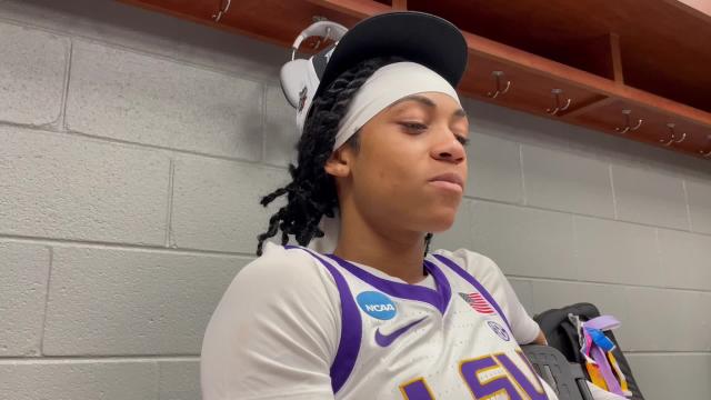 LSU women's basketball guard Alexis Morris talks how team reached Final Four
