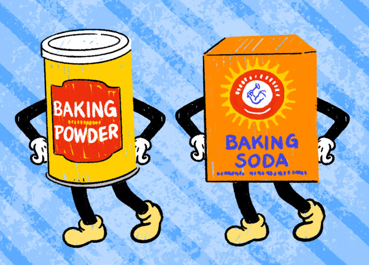 Is Baking Soda the Same as Baking Powder (and Can You Substitute One