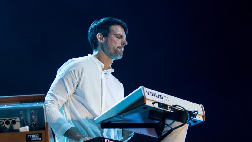 OAKLAND, CALIFORNIA - FEBRUARY 05: Tycho performs at Fox Theater on February 05, 2020 in Oakland, California. (Photo by Miikka Skaffari/FilmMagic)