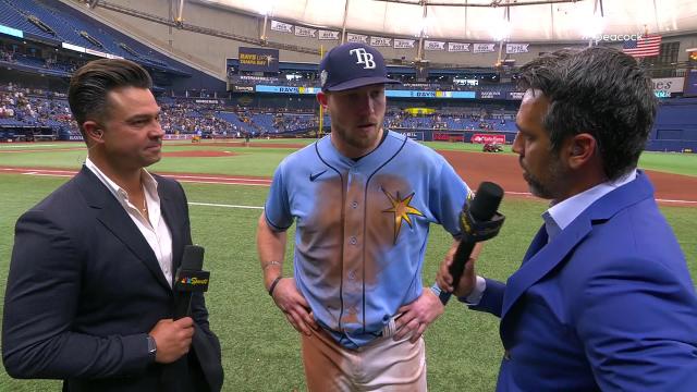 Raley recaps stellar performance against Dodgers