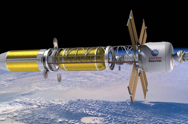 NASA nuclear thermal propulsion spacecraft concept