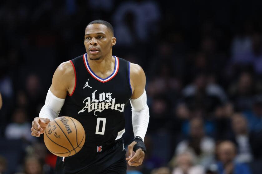 'Don't disrespect my name:' Russell Westbrook gets in heated exchange with fan