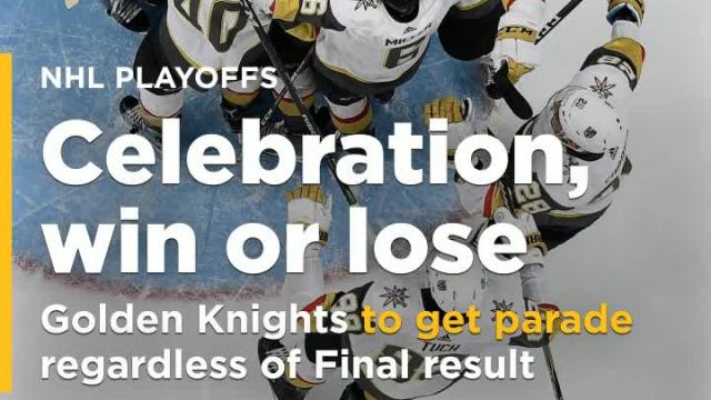 Golden Knights to get parade regardless of Stanley Cup Final result