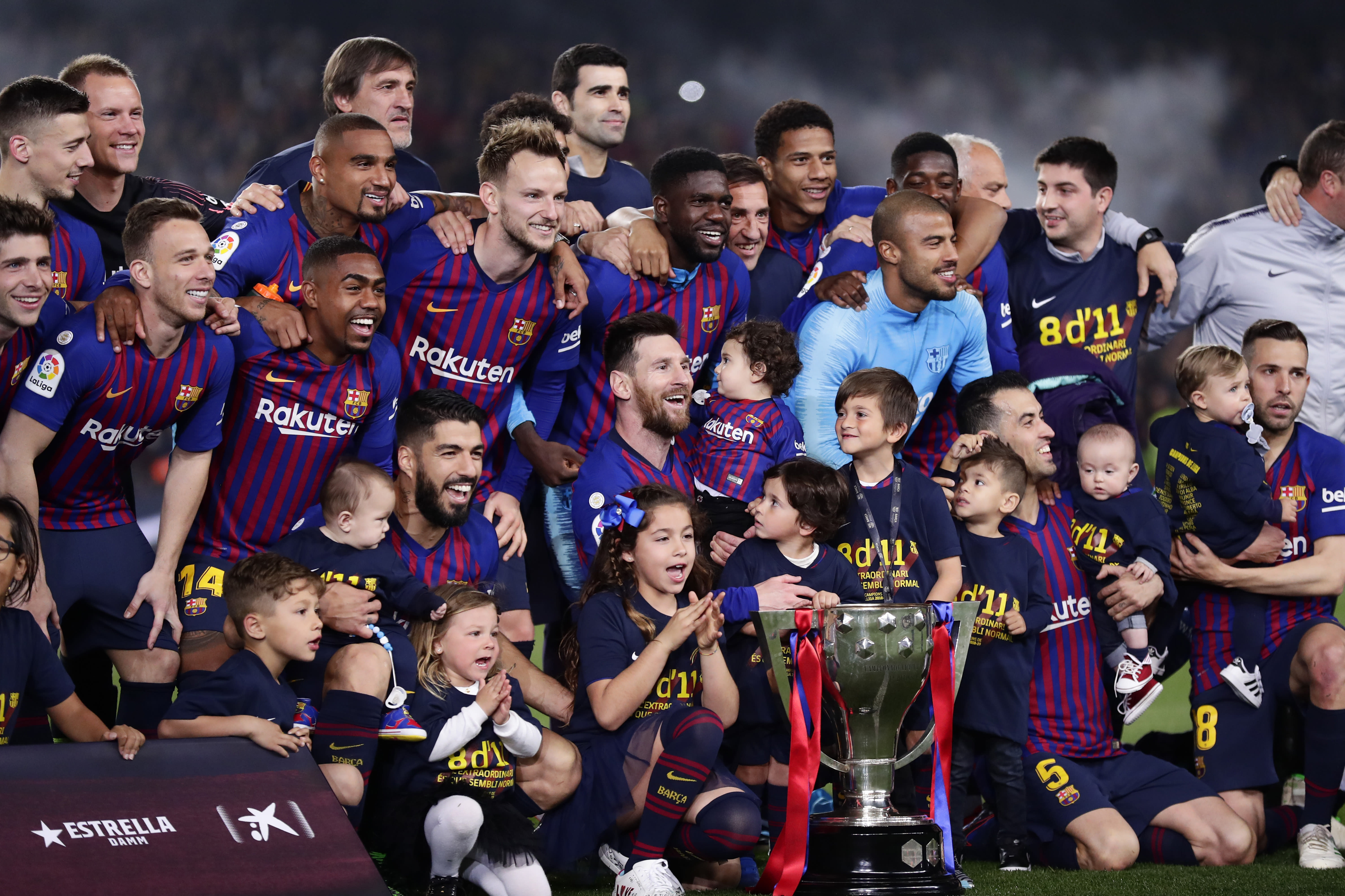 spanish league title winners