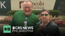 Eagles fans gather for ticketed watch party at Lincoln Financial Field