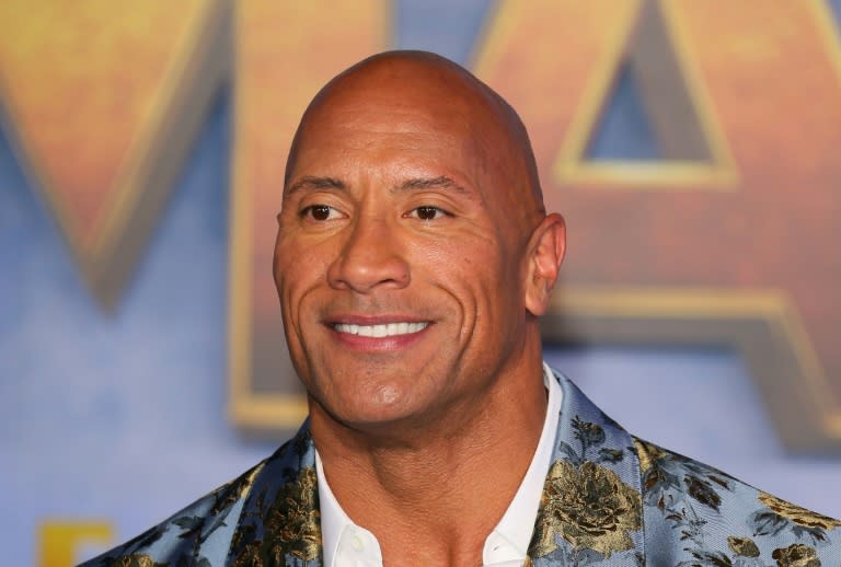 Hollywood-Star Dwayne Johnson und Familie waren an ...