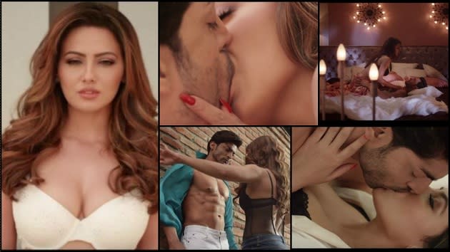 Wajah Tum Ho Xxx Video - Wajah Tum Ho' has nothing but Sana Khan's sex scenes with Gurmeet & Rajneish
