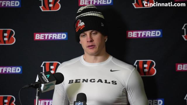 VIDEO: Cincinnati Bengals QB Joe Burrow discusses win at Buffalo Bills in divisional round