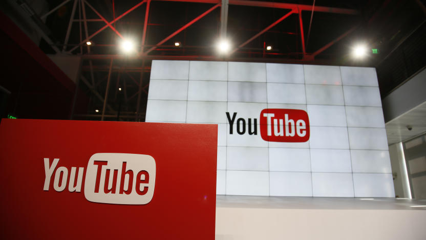 FILE - This Oct. 21, 2015, file photo shows signage inside the YouTube Space LA offices in Los Angeles. YouTube’s inability to keep ads off unsavory videos is threatening to transform a rising star in Google’s digital family into a problem child. The key question is whether a recently launched ad boycott of YouTube turns out to be short-lived or the start of a long-term marketing shift away that undercuts Google’s growth, as well as Alphabet Inc., its corporate parent. (AP Photo/Danny Moloshok, File)