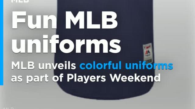 MLB unveils youthful, colorful uniforms as part of Players Weekend