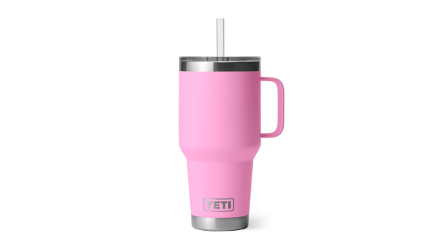 YETI CA Rambler 769 ml Stackable Cup with Straw Lid