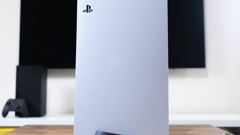 Sony PlayStation 5 gaming console.