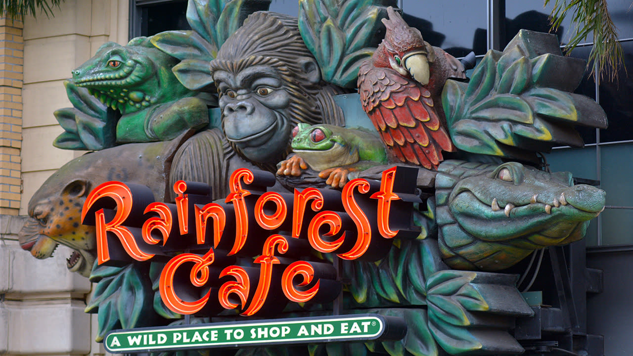 Rainforest Cafe at Woodfield Mall to close January 1st