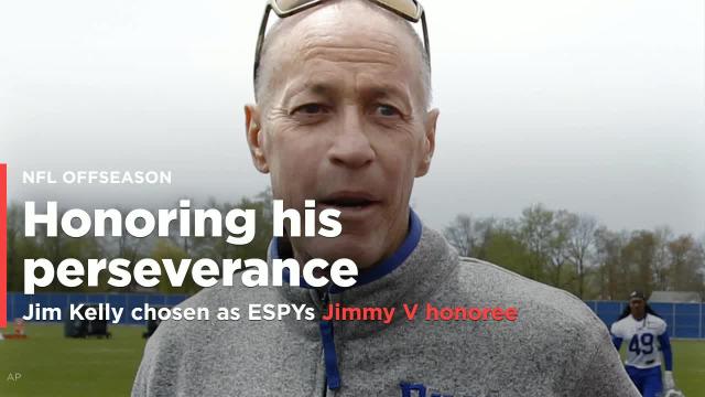 Jim Kelly selected to receive the Jimmy V award at the ESPYs