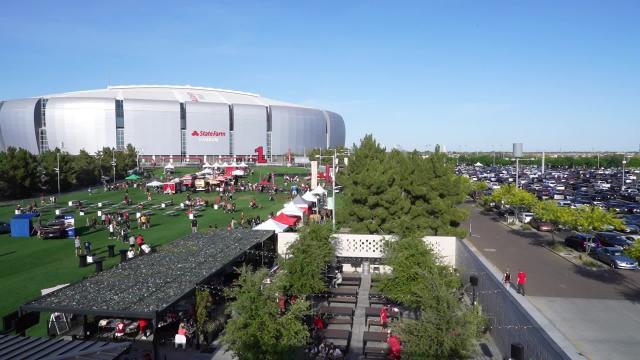 Arizona Cardinals fans attend NFL draft pick watch party