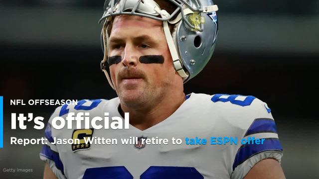 Report: Jason Witten will retire to take ESPN 'MNF' offer