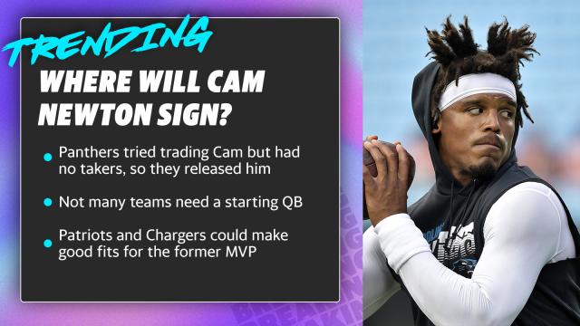 Where will Cam Newton sign?