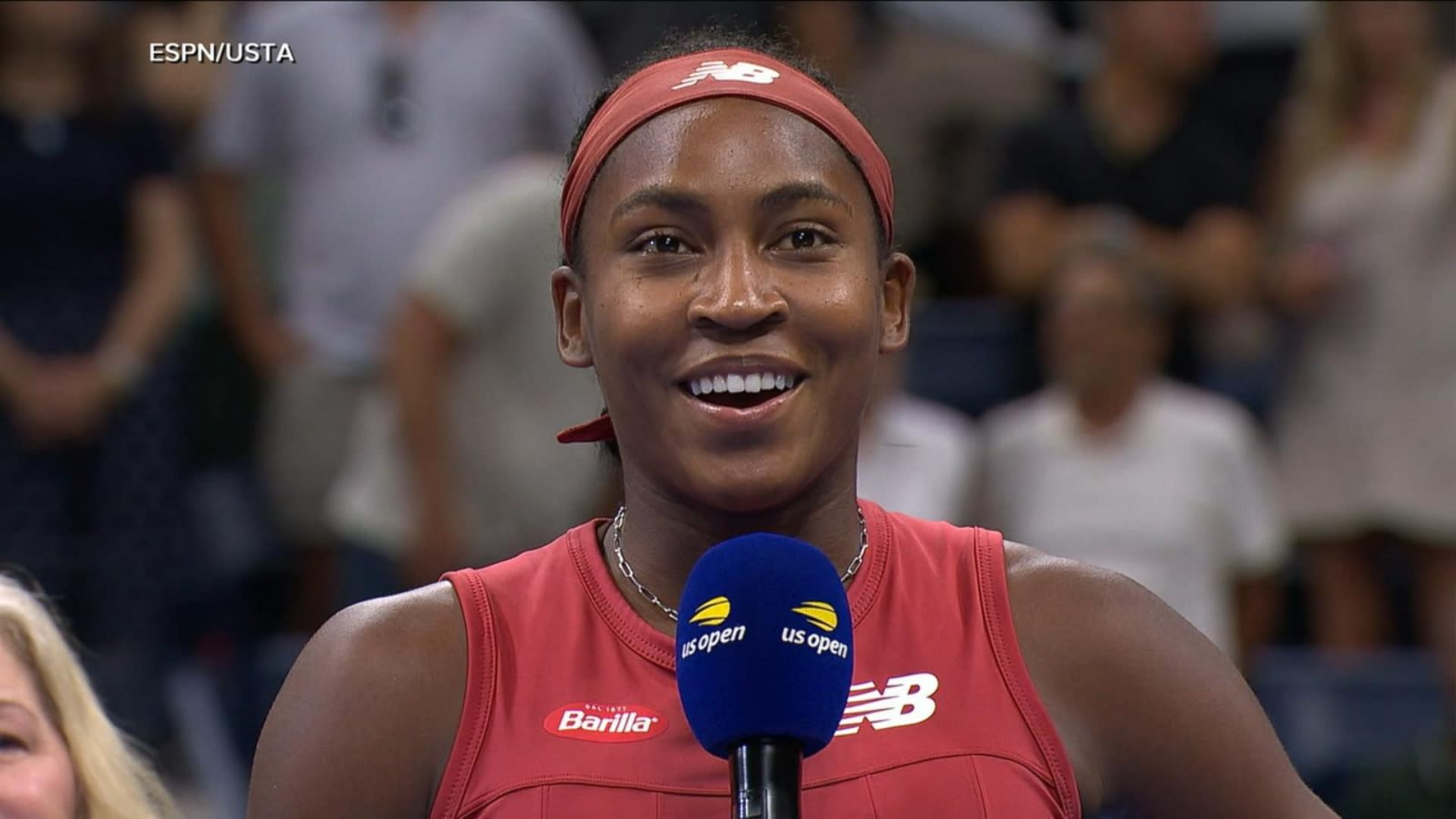 Coco Gauff's post-US Open New York minute includes Giants game, Good  Morning America and Today