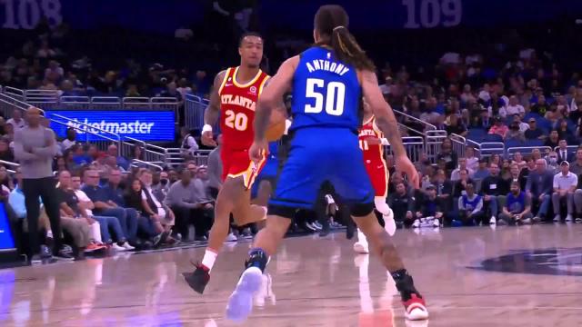 John Collins with an and one vs the Orlando Magic