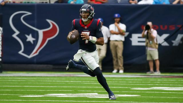 First TD of many for CJ7': C.J. Stroud throws first NFL TD for Houston  Texans