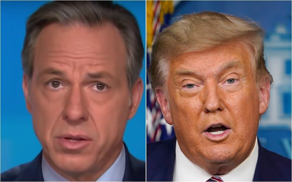 CNN’s Jake Tapper responded to Donald Trump’s outburst at a reporter on Thursday with a stark reminder for the president ― that he won’t be in